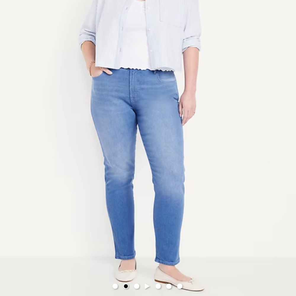 Old Navy Women’s Jeans - Blue sz 22 NWT hi rise Vintage Slim inseam 29